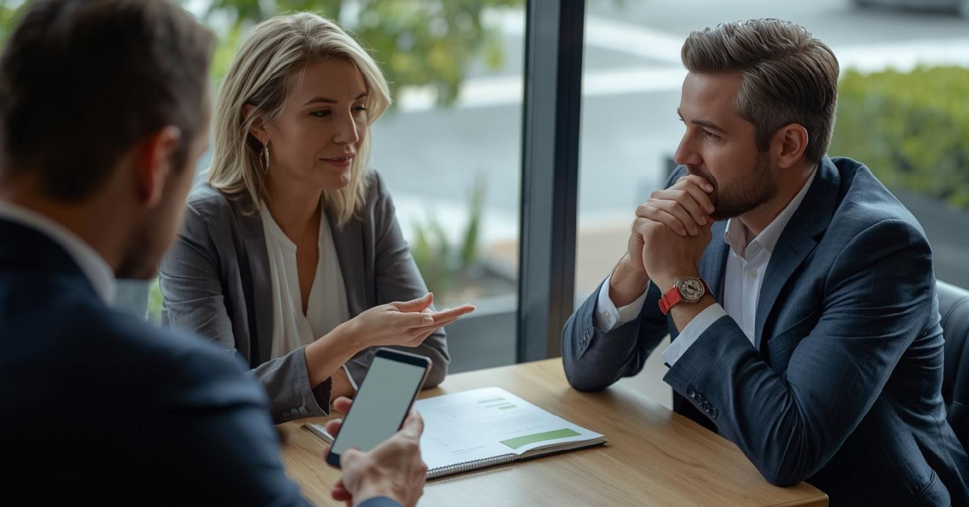 discussing-financial-separation-agreement-with-family-lawyer