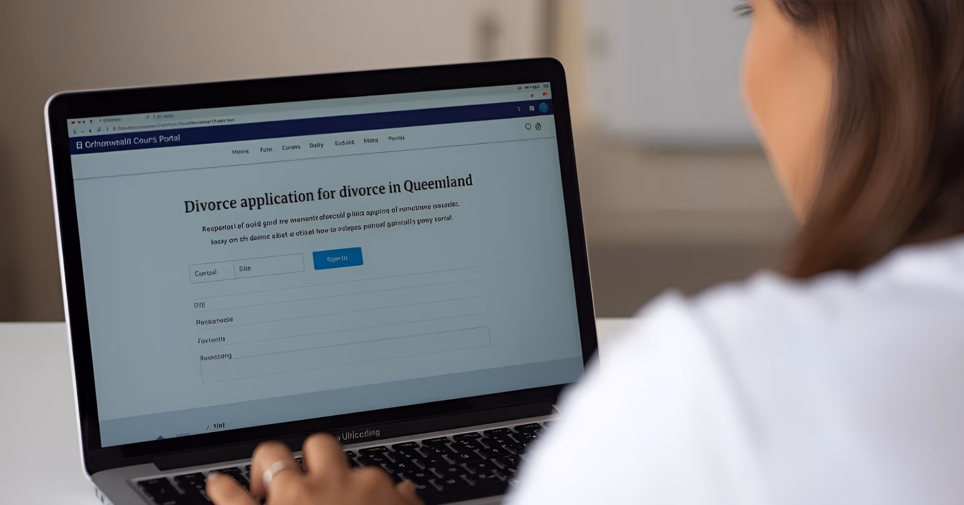 applying for divorce