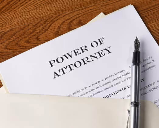 Power of Attorney Power of Attorney